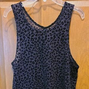 ZYIA Mesh Leopard Tank